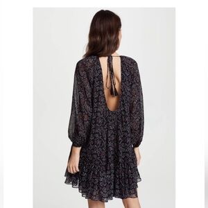 Ulla Johnson Silk‎ Adena Mini Dress Size 10 Shibori